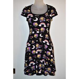 KILLSTAR Skeletor Not So Cute Skater Dress XS Halloween Masters Universe NWT